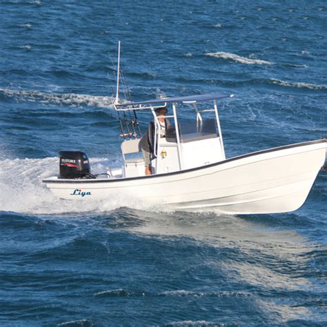 Buy Liya 25ft Fiberglass Panga Boats Centre Console Fishing Boats At