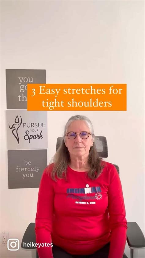 3 Easy Stretches For Your Neck | Easy stretches, Basic workout, Tight ...