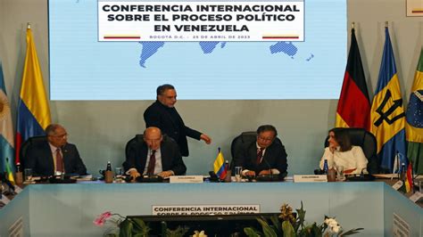 La Oposición Venezolana Celebra El Consenso En Bogotá Sobre Vuelta Al Diálogo