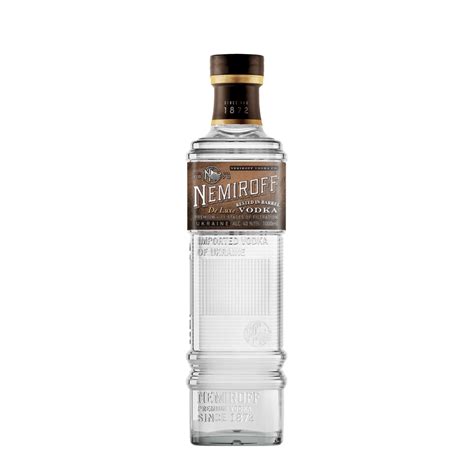 Nemiroff Deluxe Rested In Barrel Vodka 1L - High Spirits