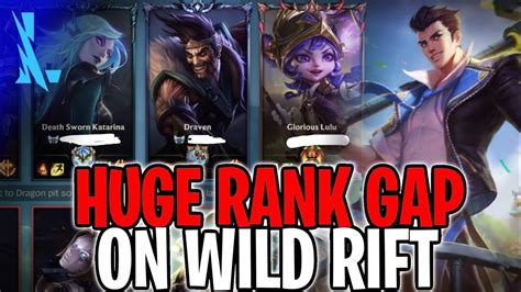 Wild Rift New Matchmaking System Rank Gap And More Explained