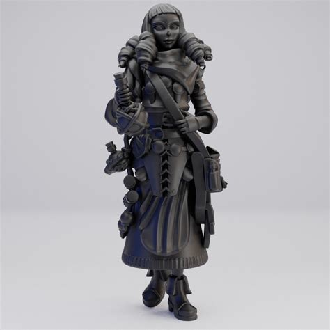 Hot Goblin 女性錬金術師 ミニチュア ホットゴブリン TRPG フィギュア