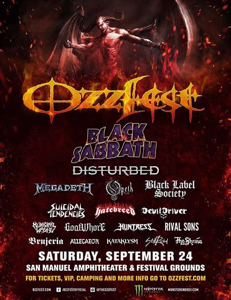 Metal In The Desert What To Expect From Next Months Ozzfest Meets