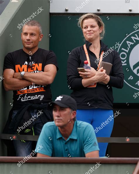 Kim Clijster Simona Halep Coach Darren Editorial Stock Photo - Stock Image | Shutterstock