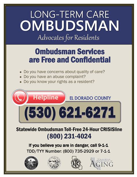 Long Term Care Ombudsman El Dorado County