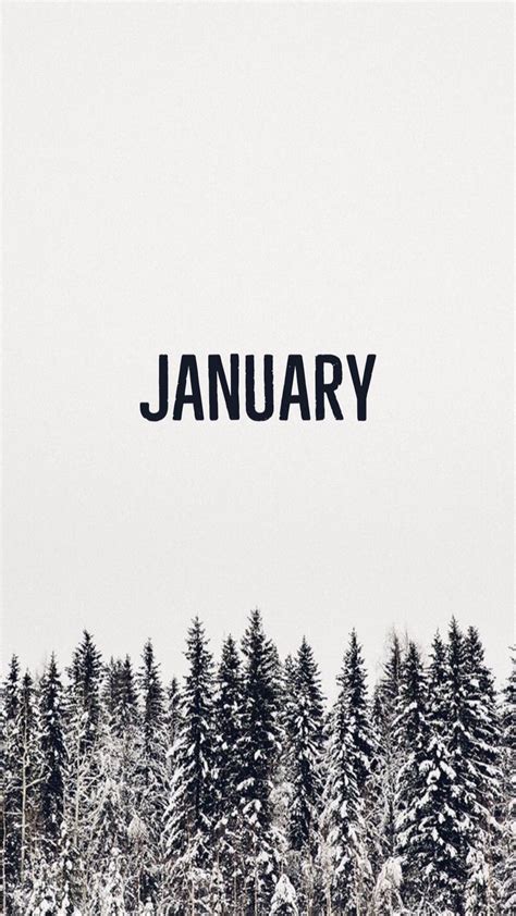 January Iphone Wallpaper 2023 - Printable Template Calendar