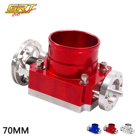 Grt Universal Mm Intake Manifold Throttle Body Cnc Billet High Flow W