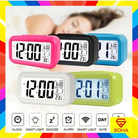 Jual Jd Jam Weaker Pintar Jam Meja Digital Lcd Alarm Kalender