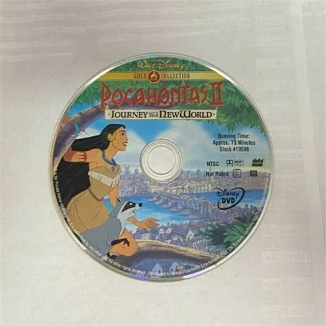 POCAHONTAS II JOURNEY TO A New World DVD 2000 Gold Collection Edition