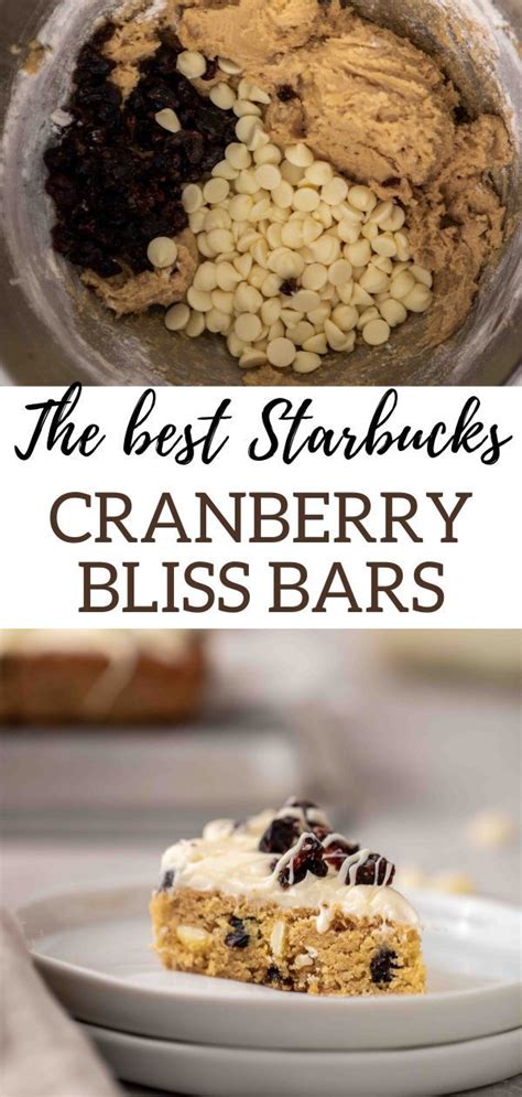 The Best Starbucks Cranberry Bliss Bars Artofit