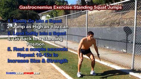 Gastrocnemius Muscle Exercises