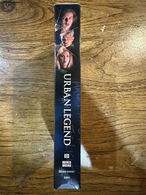 Urban Legend Vhs Horror Slasher Jared Leto Columbia Tristar 1998