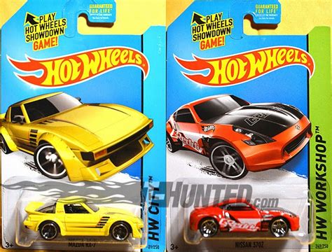 T Hunted O último lote da linha básica Hot Wheels de 2014 E ele vem recheado de carros de 2015