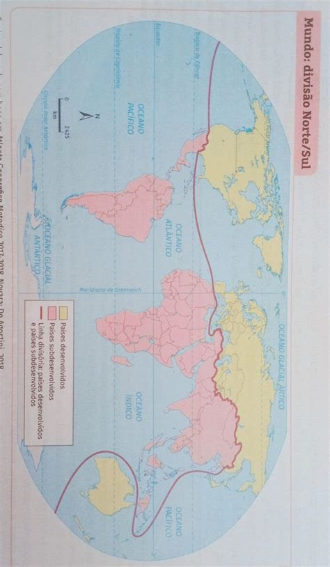 Considerando A Classificação Do Mapa Acima Identifique Nele Os Países