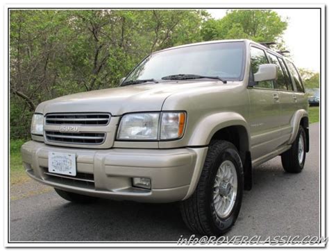 2002 Isuzu Trooper Ls Tod 4x4 One Owner 96226 Original Miles