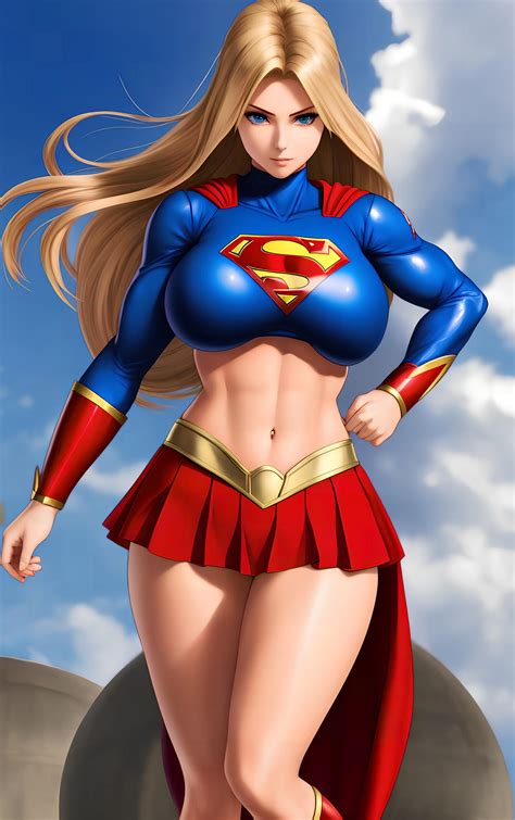 Anime Supergirl By Willowtreecat On Deviantart