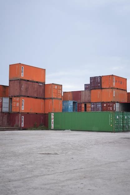 Premium Photo Low Angle View Of Commercial Dock