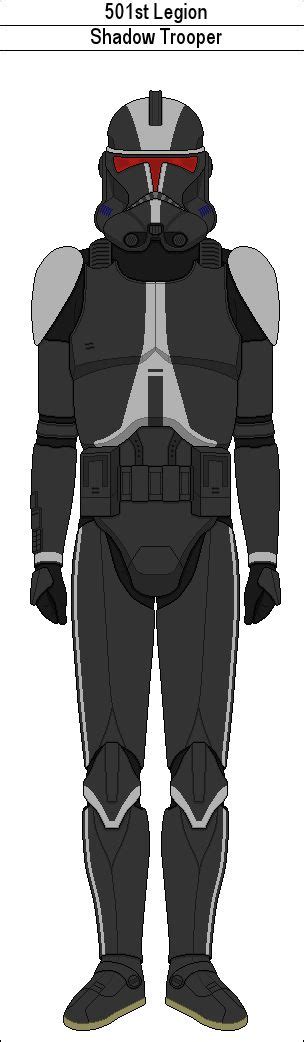 501st Shadow Trooper By Marcusstarkiller Star Wars Trooper Clone