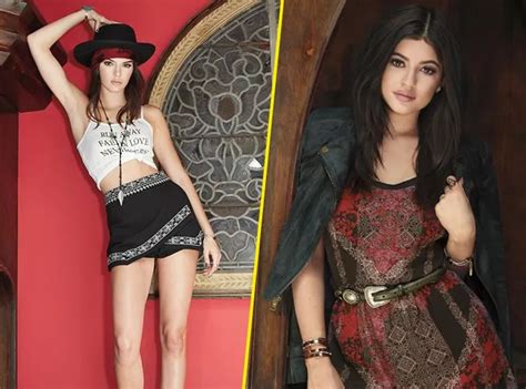 Photos Kendall et Kylie Jenner un shooting bohème en famille pour