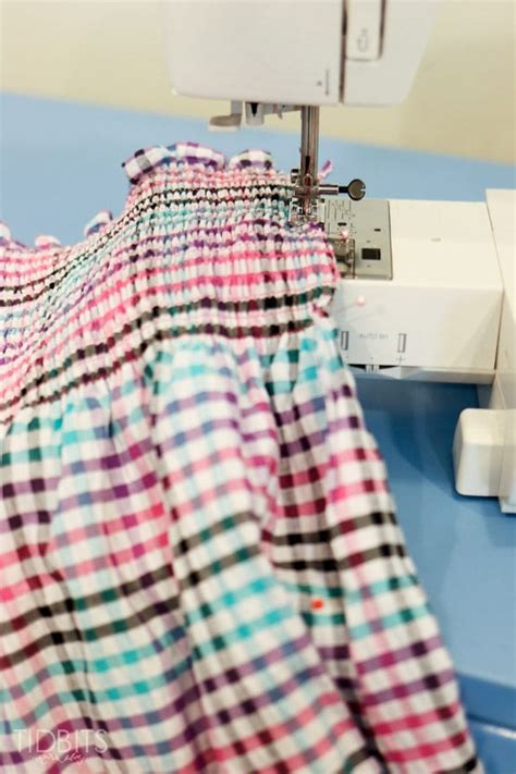 How To Make A Dress From Pre Smocked Fabric