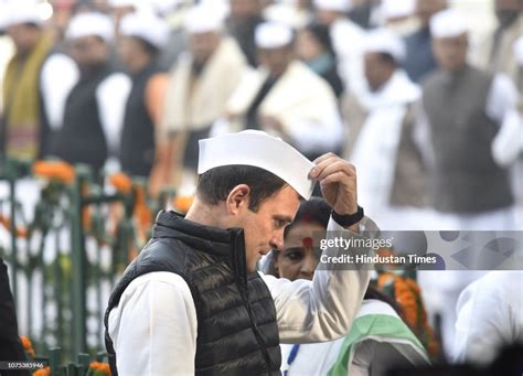 Congress President Rahul Gandhi On The 134th Congress Foundation Day