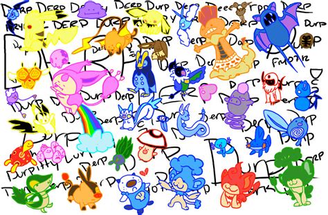 Derpy Pokemon by TheFrymon on DeviantArt