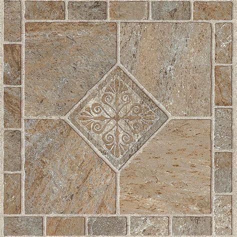 Armstrong Multi-Color Bronze 12 in. x 12 in. Residential Peel and Stick ...