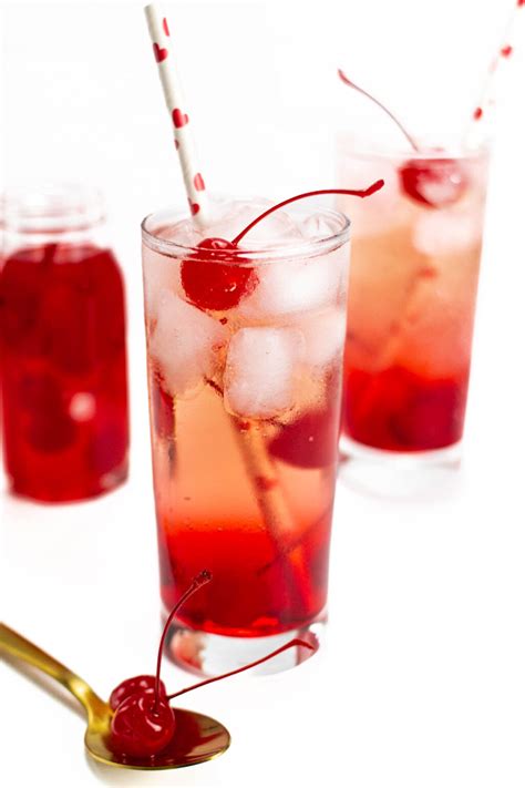 Easy Shirley Temple Drink Recipe Non Alcoholic Mocktail Feast West