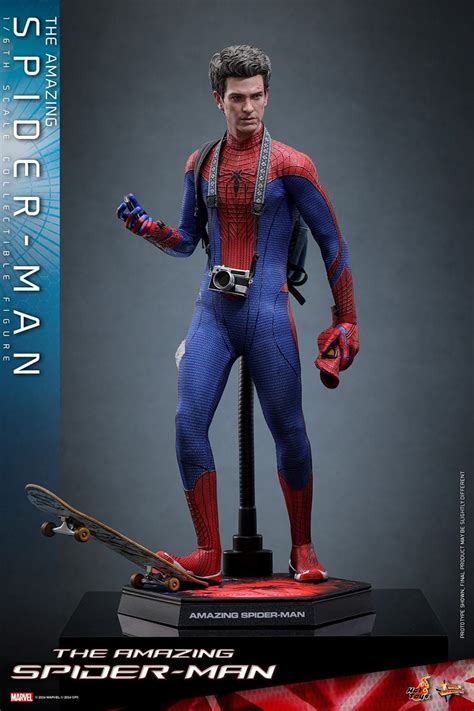 Spider Man Hot Toys MMS771 The Amazing Spider Man 1 6 Figure
