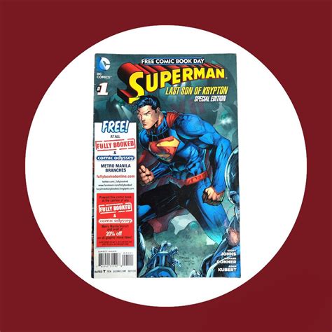 Superman Last Son Of Krypton Special Edition Free Comic Book Day Sold