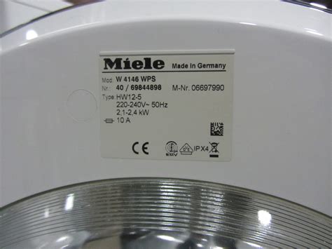 Стиральная машина Miele W4146 б\у, цена 12200 грн - Prom.ua (ID#864937841)