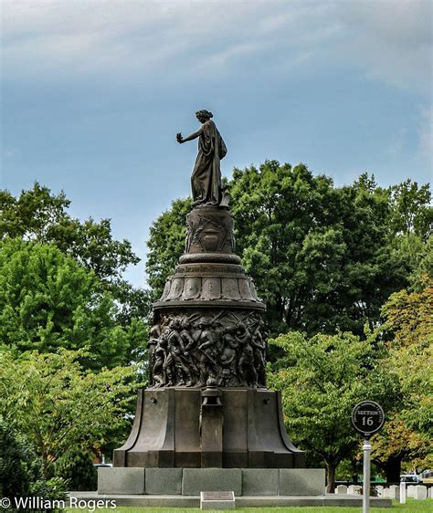 The Confederate Memorial Arlington Cemetery Photograph by William E ...