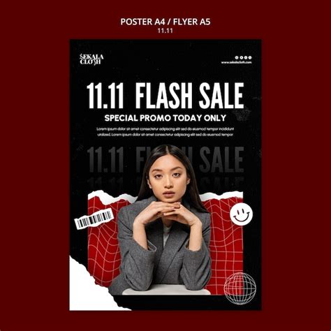 Free Psd Flash Sale Poster Template