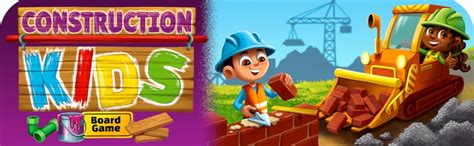 Amazon.com: JH5 Construction Kids Board Game for Kids Ages 4 and Up ...