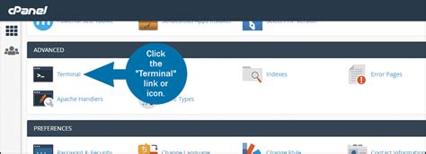 Ability Terminal Feature Cpanel How To Enable It