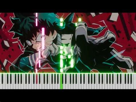 ODD FUTRUE UVERworld Boku No Hero Academia Season 3 OP Piano