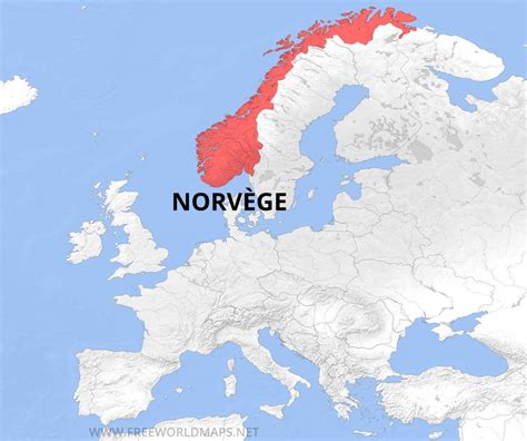 Carte De Norv Ge