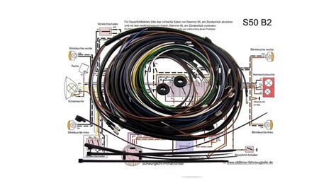 KWO Kabelbaum inkl Schaltplan für Simson S50 B2 6V Elektronik 90 67