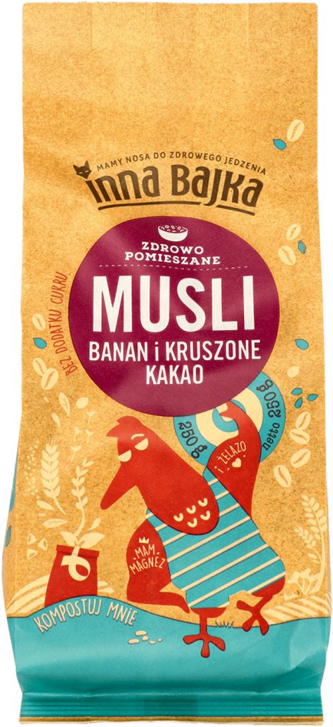 Inna Bajka Musli Z Bananem I Kruszonym Kakao G Drogeria Rossmann Pl