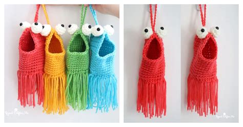 Yip Yips Hanging Basket Free Crochet Patterns