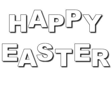 Free Coloring Pages Happy Easter Coloring Pages