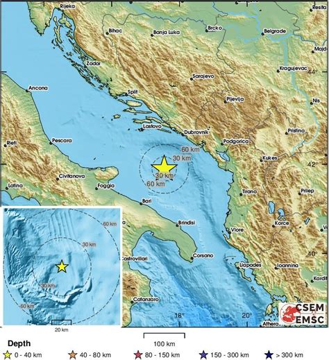 Potres U Jadranskom Moru Osjetio Se I Na Jugu Hrvatske Dalmacija News