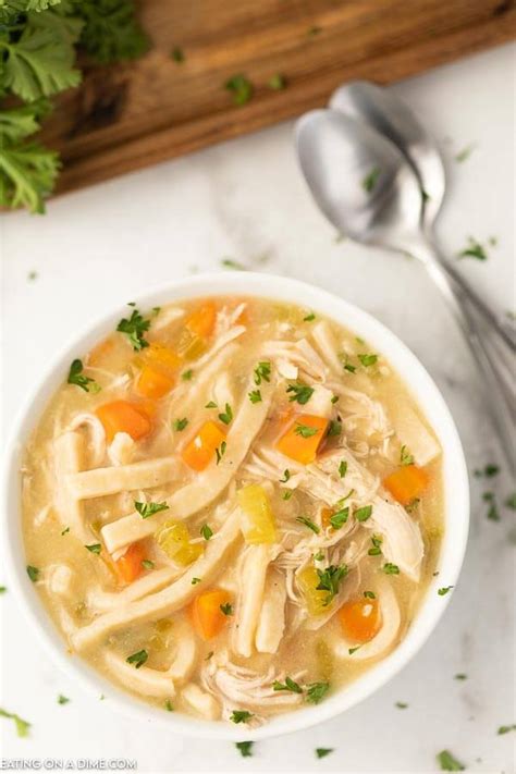 Instant Pot Chicken Noodle Soup Recipe The Best Chicken Noodle Soup