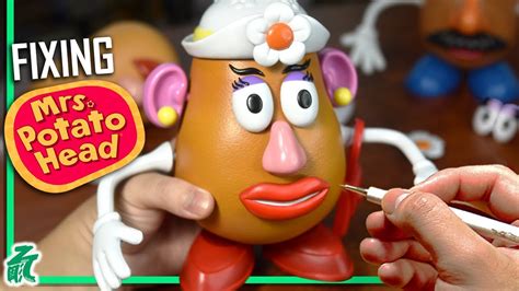 I Made Toy Story Mrs Potato Head In Real Life 3d Sculpted Custom Phrozen Mega 8k 3d Printer