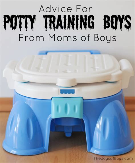 Potty Training Boys: Advice from Moms of Boys - The Joys of Boys