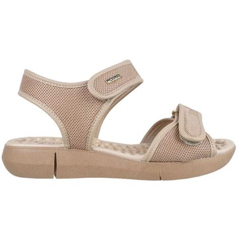 Sandália Anabela Ortopédica Feminina Modare Nude Sandália Feminina Magazine Luiza