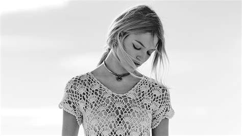 Martha Hunt Eyes Blue Redhead Celebrity Model Skinny Blonde Women Victorias Secret