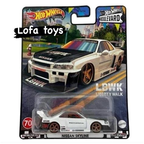 Hot Wheels Lb Er Super Silhouette Nissan Skyline Shopee Malaysia