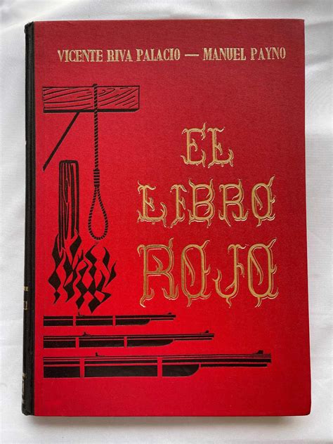 El Libro Rojo Vicente Riva Palacio Alto Formato Foli Meses Sin