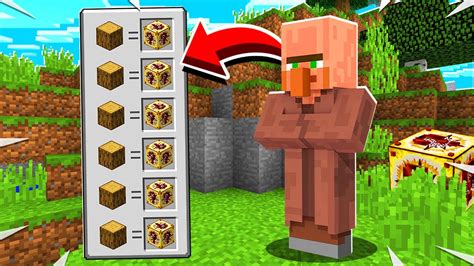 Encontrei Um Villager Que Troca Madeira Por Itens Inca No Minecraft